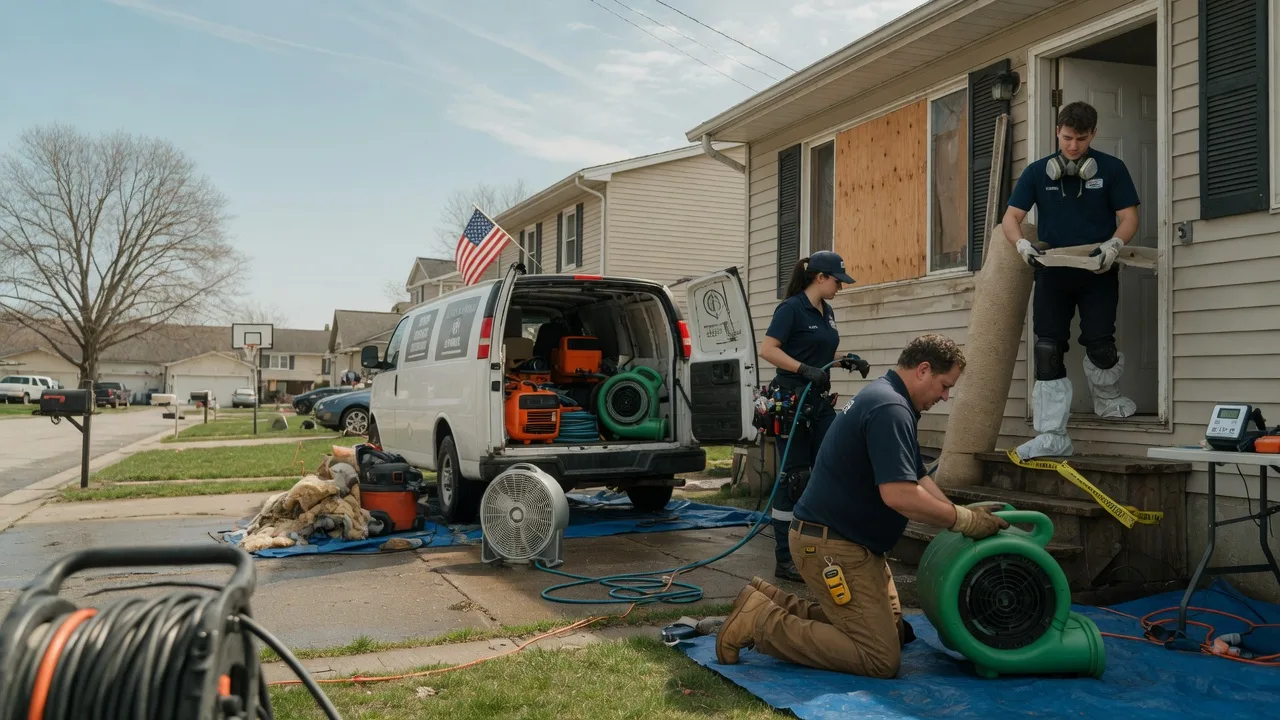 Water Damage Restoration in West Brookfield, MA near me